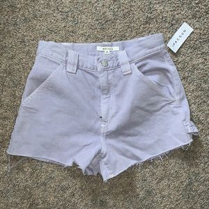 Lavender Carpenter Shorts PacSun
